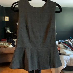 Peplum tank top
